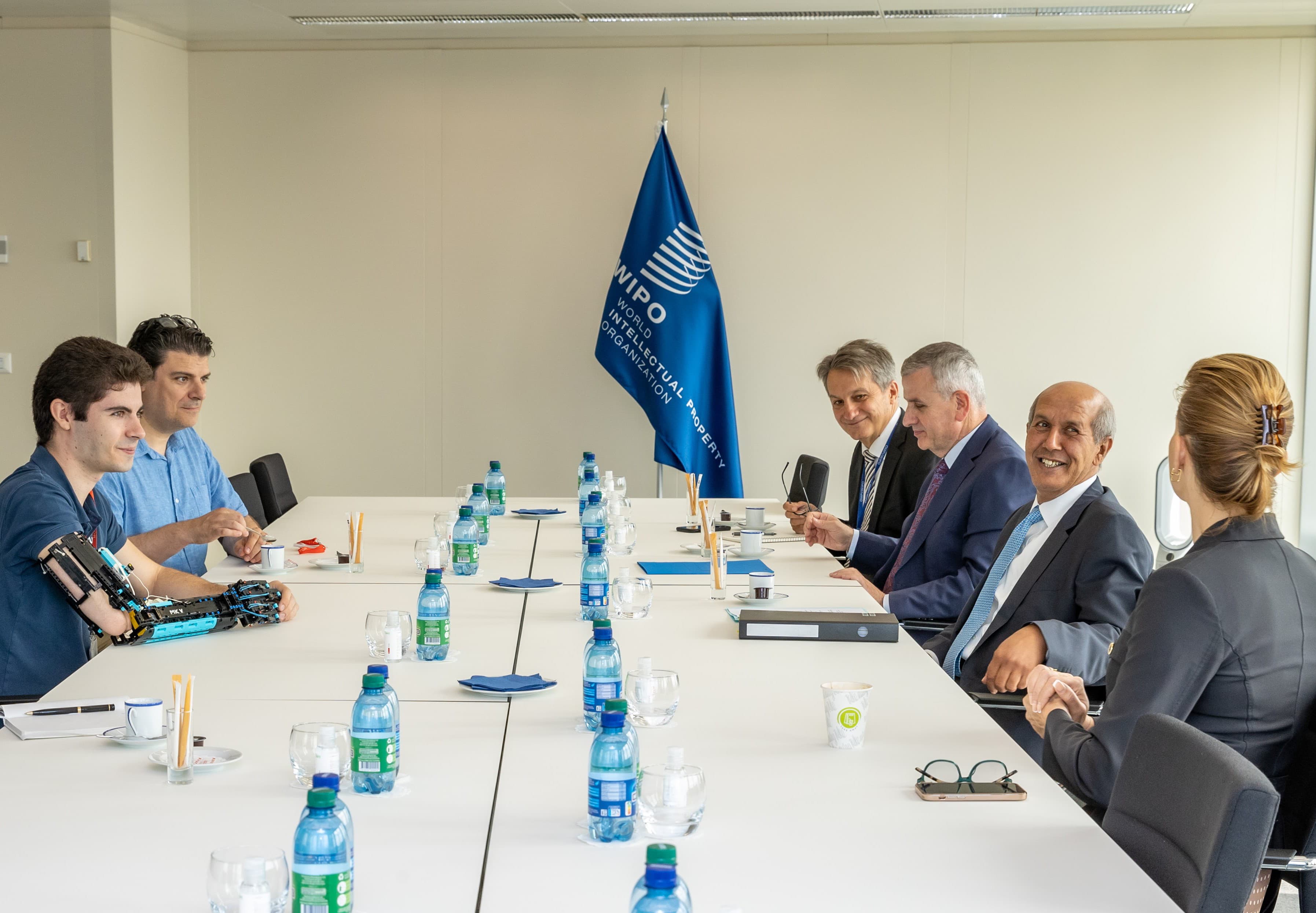 David meeting with WIPO